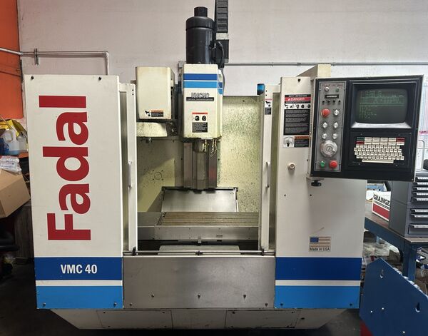 Fadal #VMC40, CNC vertical machining center, 88HS Control, 22