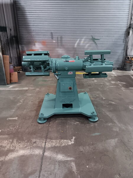 3000 lb. Littell #20-12, double non-motorized uncoiler, 12" wide, 15"-20" ID, 60" outside dimensions - Image 1
