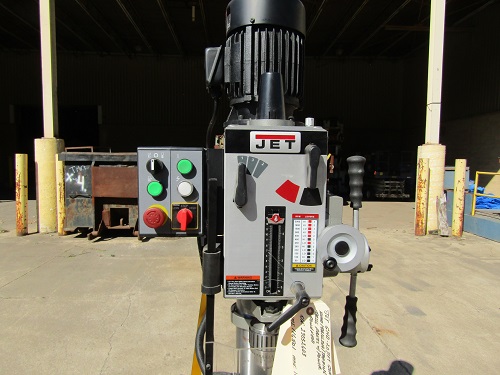 Jet #GHD-20PFT, geared head drilling/tapping drill press with power downfeed - Image 2