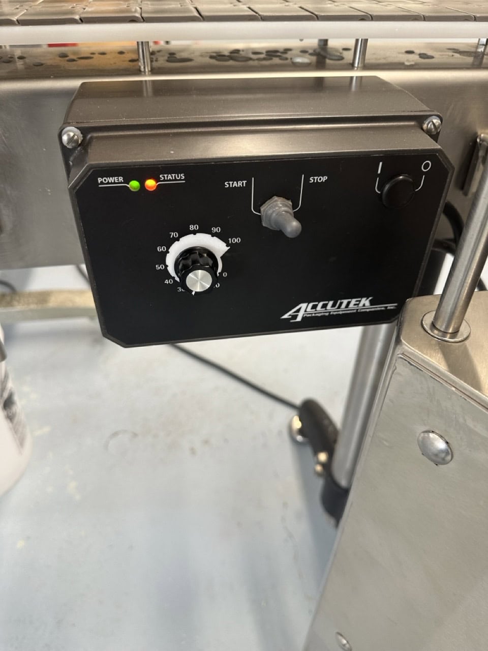 Accutek #SVF 02-002-000, Single Piston Filler with Conveyor, Heated & Agitated Hopper, 2014 - Image 4