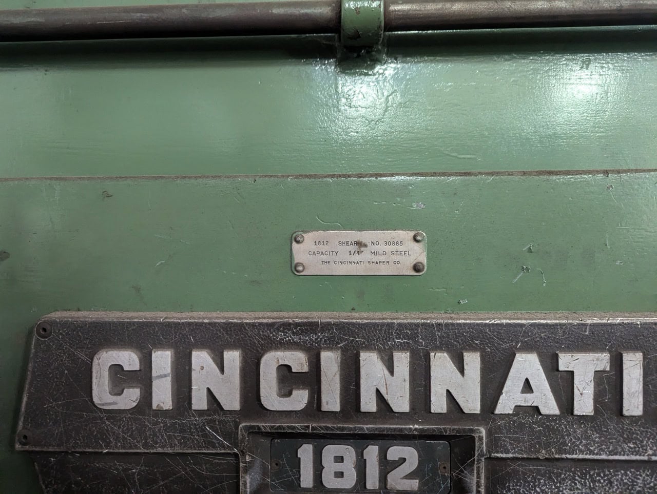 1/4" X 12' Cincinnati #1812, Continental Stacker, 60 SPM, 10-15 HP - Image 3