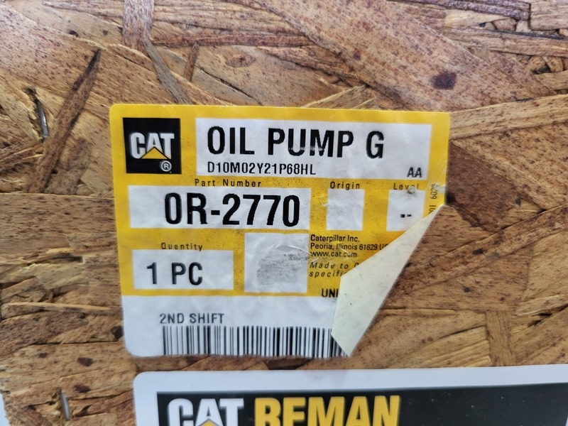 Caterpillar #0R-2770, engine oil pump, rebuilt (2 available) - Image 2