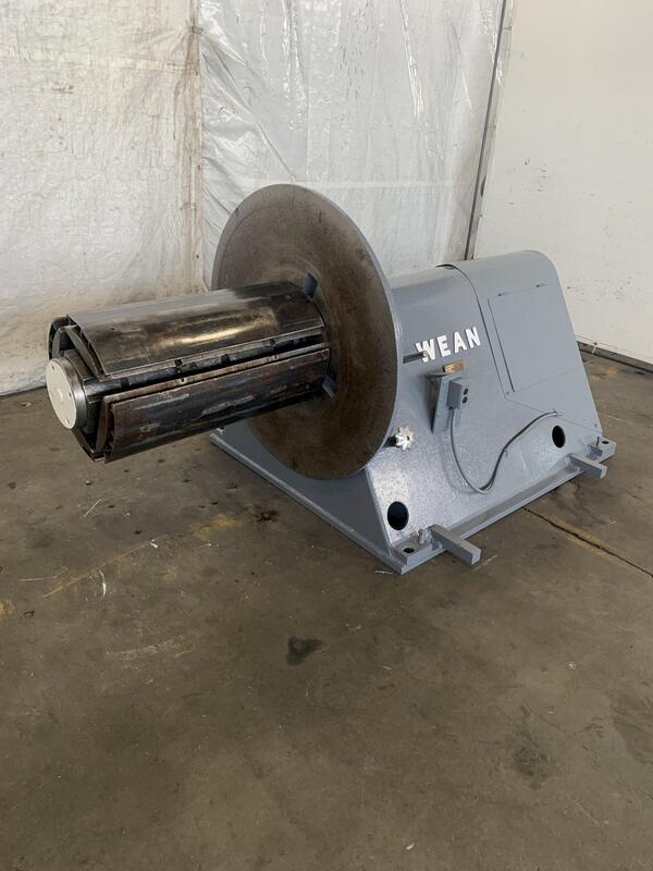 6000 lb. Wean #1181, Uncoiler, 24" width, 48" outside dimensions, 14"-18" ID - Image 1
