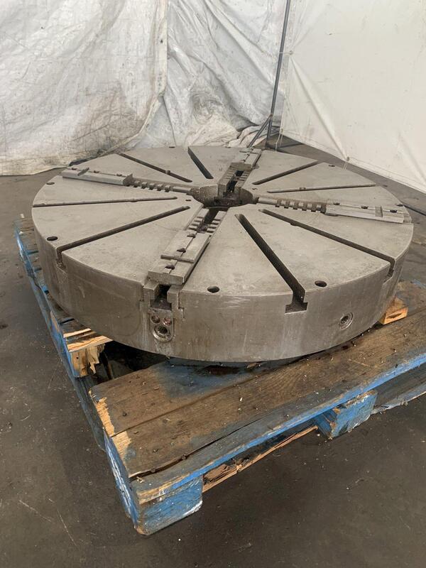 44" 4-jaw Lathe Chuck. Stock # 0998624. - Image 1