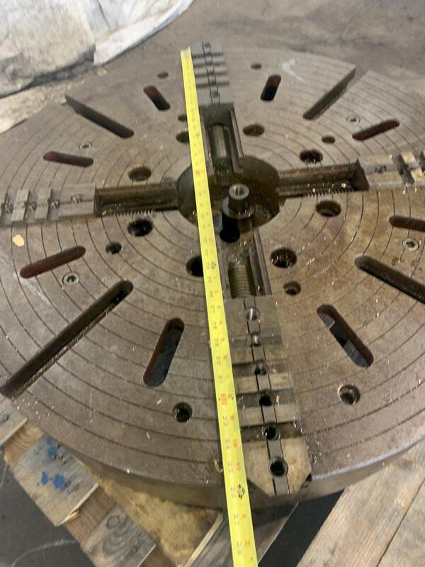 36" 4-jaw Lathe Chuck. Stock # 0999024. - Image 4