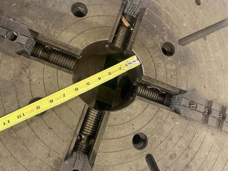 36" 4-jaw Lathe Chuck. Stock # 0999224. - Image 4