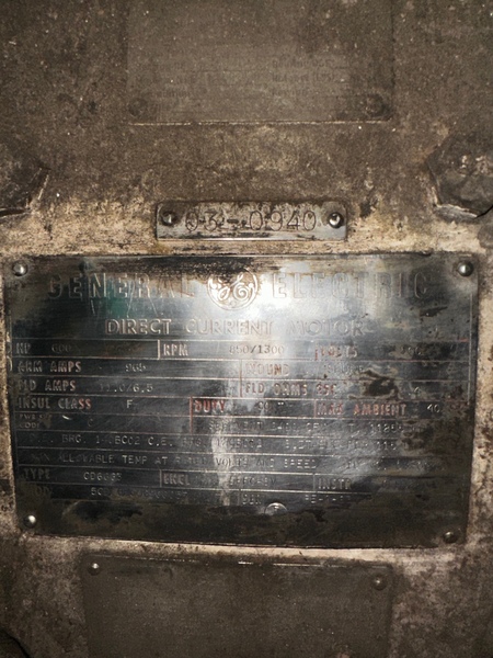 1000 HP 850/1000 RPM General Electric, SPFG-SV, Shunt, 500 VA (2 Available) - Image 1