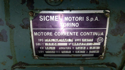 16.7 HP RPM Sicme C13LN/CRA/B5, 30A, 500 VA - Image 3