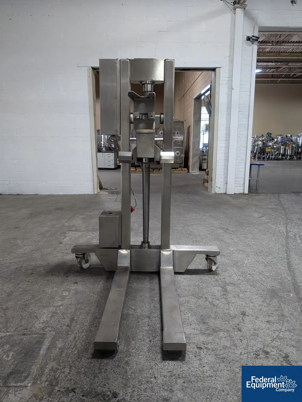 Fette, Turret Lift, Stainless Steel, 600 kg capacity, unit# 81, built 1993 - Image 5