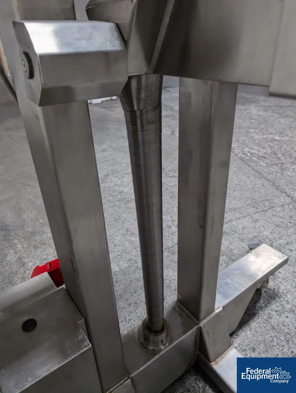 Fette, Turret Lift, Stainless Steel, 600 kg capacity, unit# 81, built 1993 - Image 7