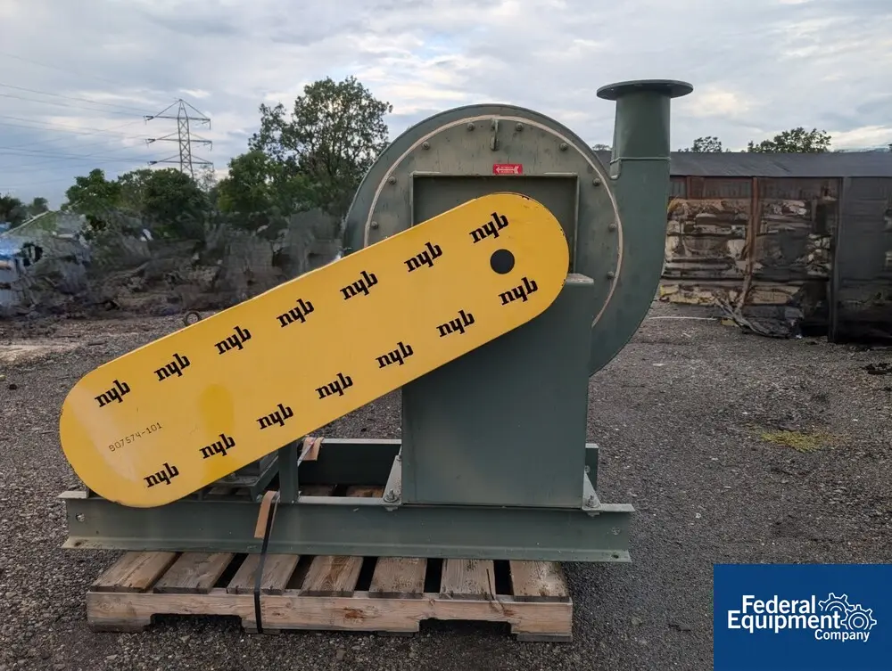 1100 cfm, New York Blower, 15 HP, Carbon Steel, S/N B07574 100, 230/460 V., 2007 - Image 1