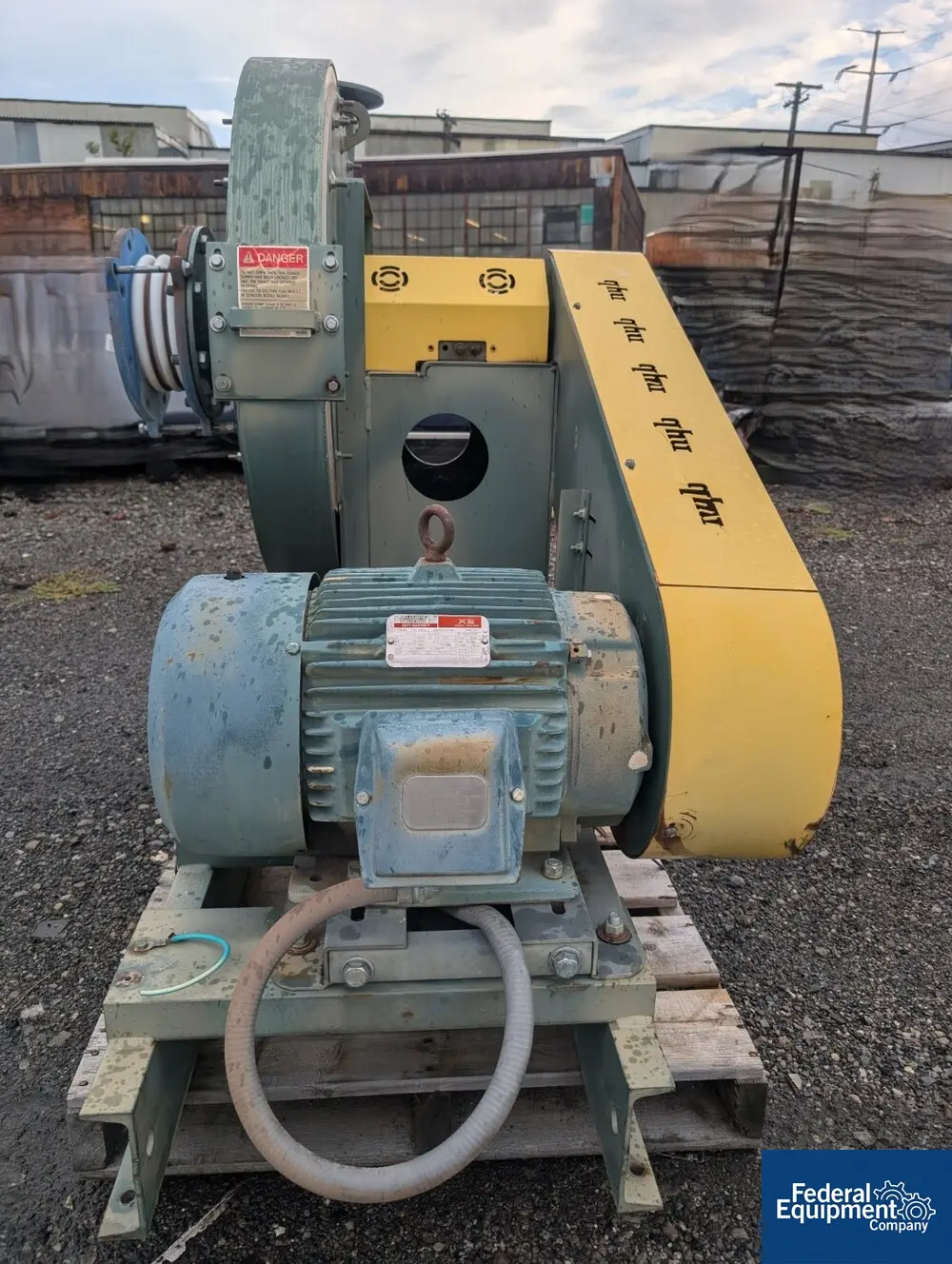 1100 cfm, New York Blower, 15 HP, Carbon Steel, S/N B07574 100, 230/460 V., 2007 - Image 5