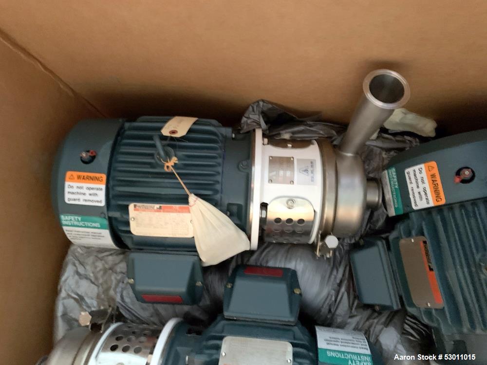 105 GPM @ 95' TDH, APV Crepaco #W20/20, Stainless Steel centrifugal pump, 3500 RPM, 2" inlet, 2" outlet - Image 1