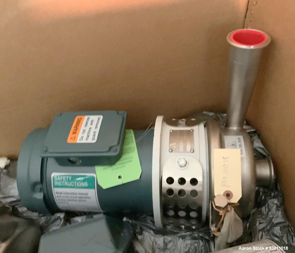 105 GPM @ 95' TDH, APV Crepaco #W20/20, Stainless Steel centrifugal pump, 3500 RPM, 2" inlet, 2" outlet - Image 1