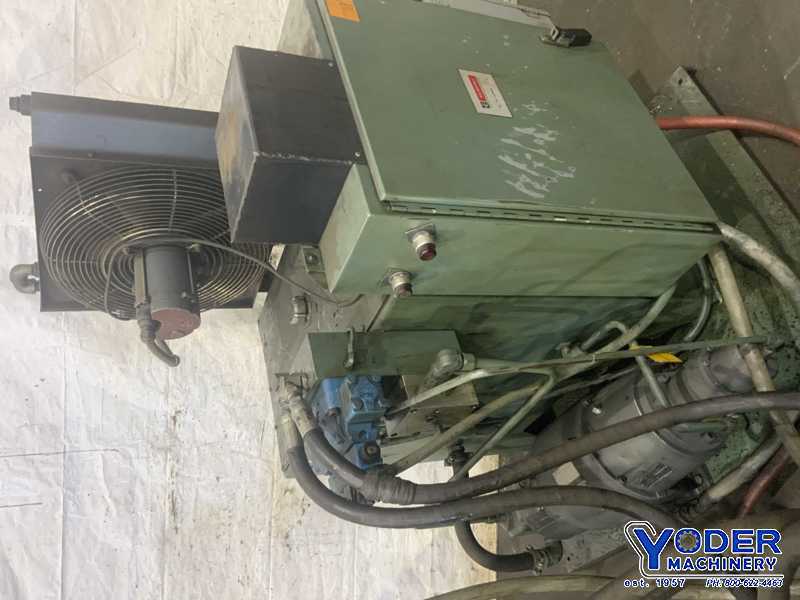100 Ton, Whitney #790-AX6, flange hydraulic punch, 6-1/4" throat, 1-5/8" stroke, 10 HP (2 available) - Image 3