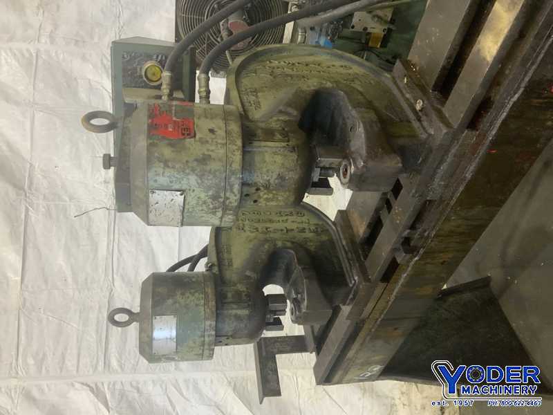 100 Ton, Whitney #790-AX6, flange hydraulic punch, 6-1/4" throat, 1-5/8" stroke, 10 HP (2 available) - Image 9