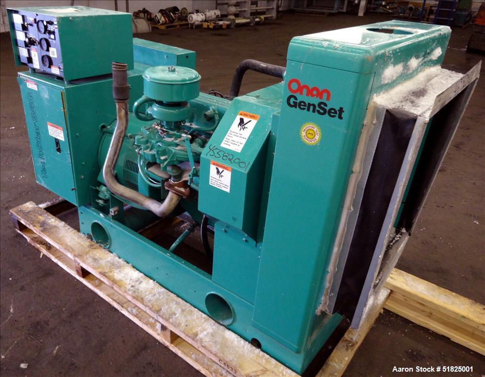 35 KW Onan #35SJB, standby natural gas generator set, 403 hours, 277/480 Volts - Image 4