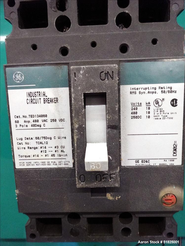 35 KW Onan #35SJB, standby natural gas generator set, 403 hours, 277/480 Volts - Image 8