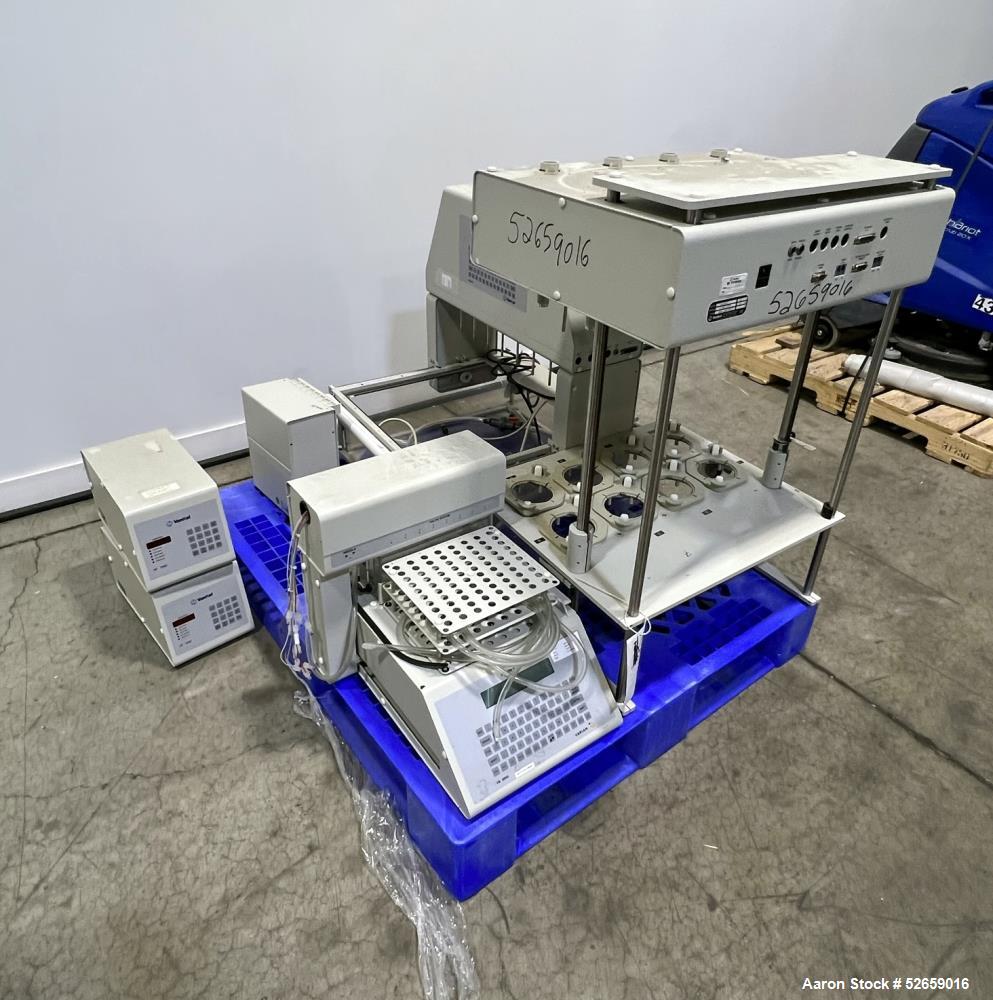 Lab Equipment, VanKel #10-0700. VK 7010 apparatus set up for 8 (4+4) spindles, (8) 3-1/2" diameter vessels - Image 1