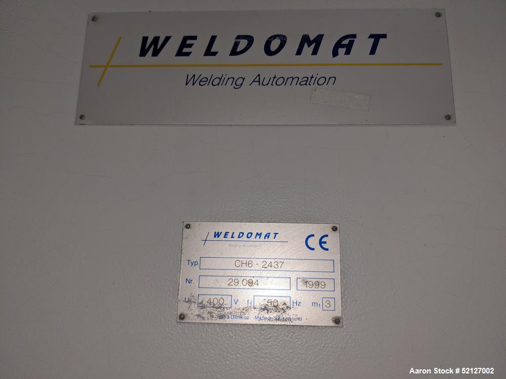 Automatic Contact Welding Machine, Weldomat #AG-CH3-2437, with (2) Welding Units - Image 3