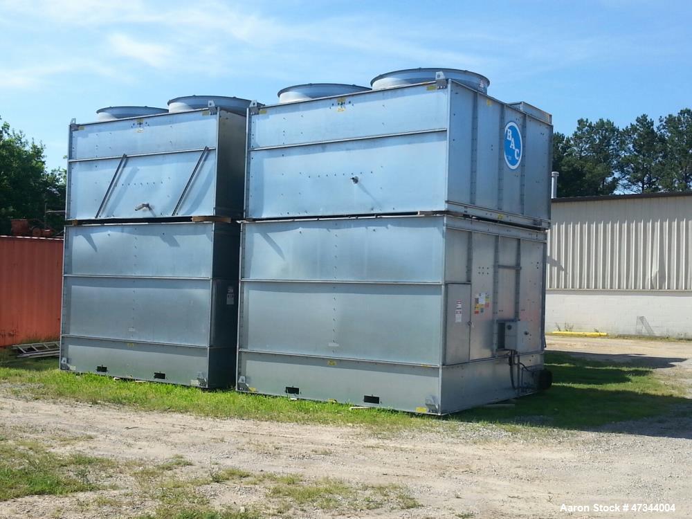 361 Ton, BAC #15425-2, 2-cell cooling tower, galvanized steel, bottom equalizer connection - Image 2