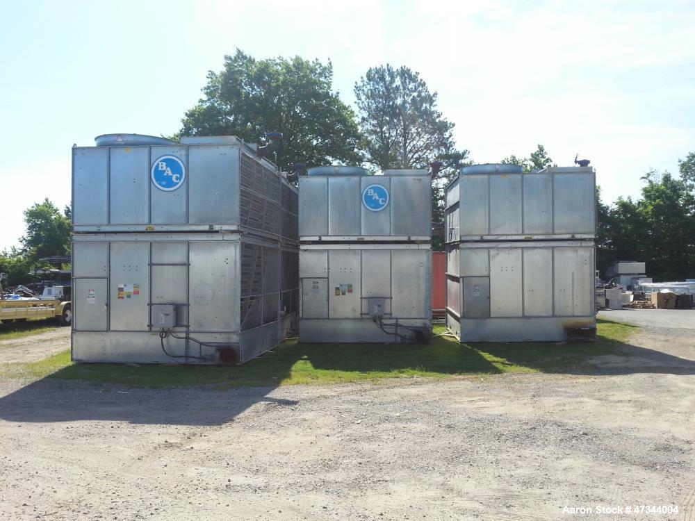 361 Ton, BAC #15425-2, 2-cell cooling tower, galvanized steel, bottom equalizer connection - Image 3