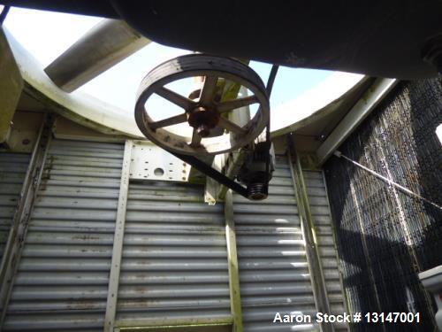 455 Ton, Baltimore #3455A-MM, aircoil cooling tower, (2) 8000 watt heaters, 20 HP fan - Image 4