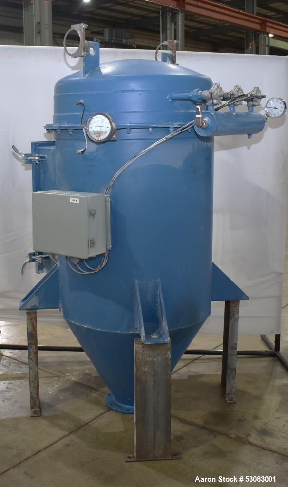 400 acfm CPE #24-CFR-009-C, cartridge filter receiver / dust collector, vertical, 142 sq.ft. - Image 5