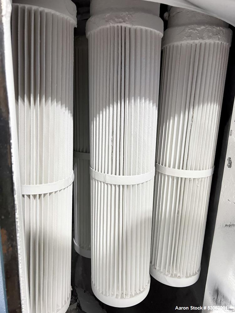 400 acfm CPE #24-CFR-009-C, cartridge filter receiver / dust collector, vertical, 142 sq.ft. - Image 8