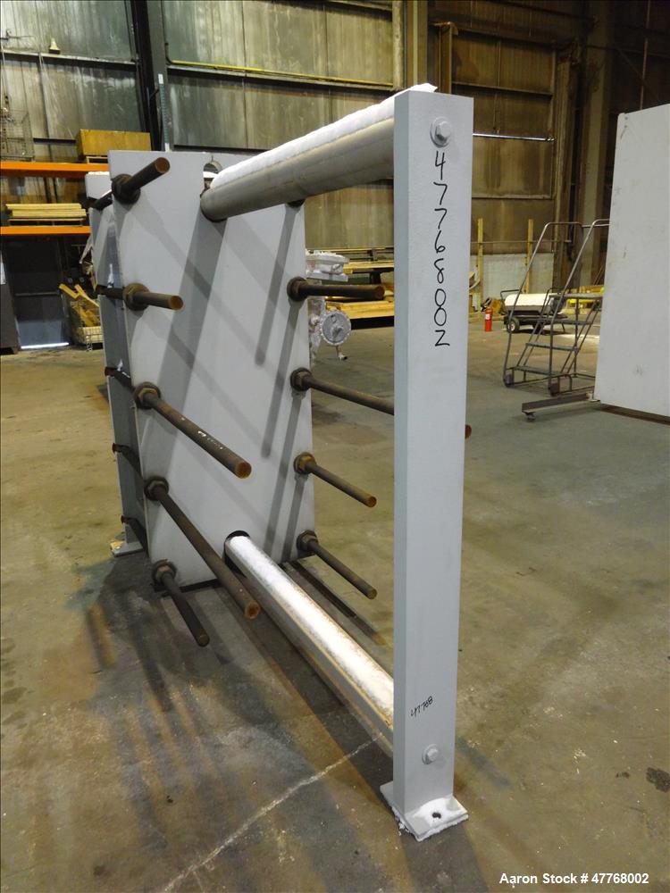 878 sq.ft., Tranter #06-T16-UP-146, plate heat exchanger, 146 plates, 150 psi, 1999 - Image 3
