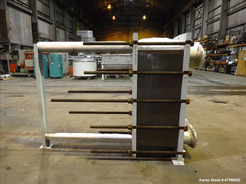 878 sq.ft., Tranter #06-T16-UP-146, plate heat exchanger, 146 plates, 150 psi, 1999 - Image 5