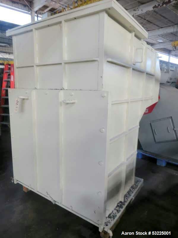 32" x 50" Cumberland #3250-HOG, granulator, 36-knife hog rotor, 2 bed knife, dual flywheels - Image 8