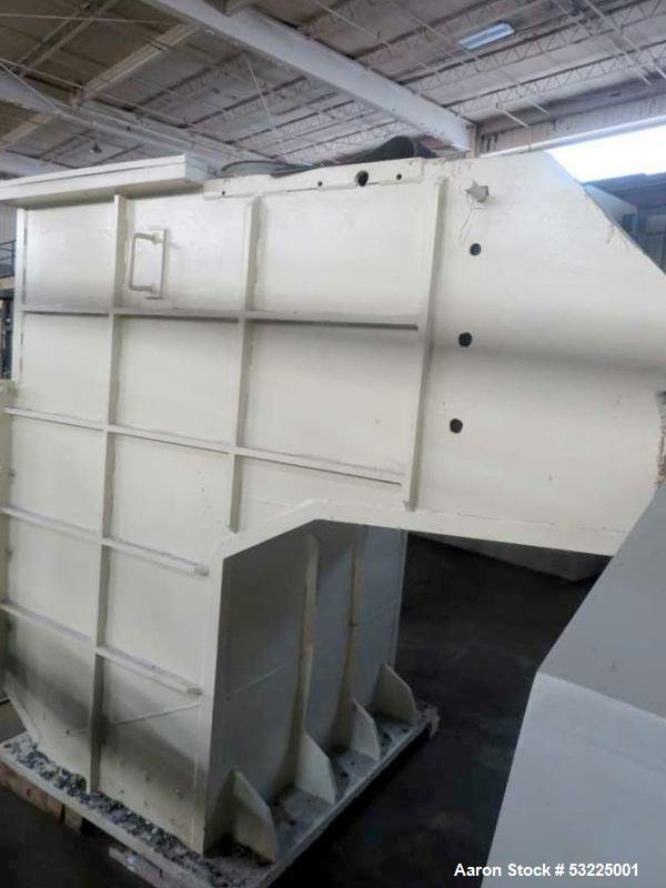 32" x 50" Cumberland #3250-HOG, granulator, 36-knife hog rotor, 2 bed knife, dual flywheels - Image 10