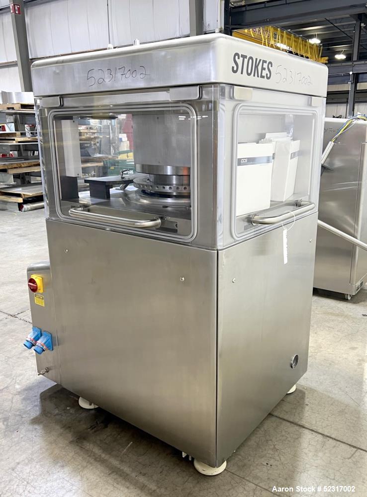 Stokes Gem Supreme #571S, tablet press, 50 station, B tooling, 13mm tablet diameter, 18mm depth, HMI and - Image 3