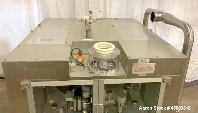 Hata #HT-AP55-DU, rotary tablet press, 55 station, 1-1/4" diameter x 2-1/2" deep, 1:12.25 ratio, Mitsubishi - Image 6