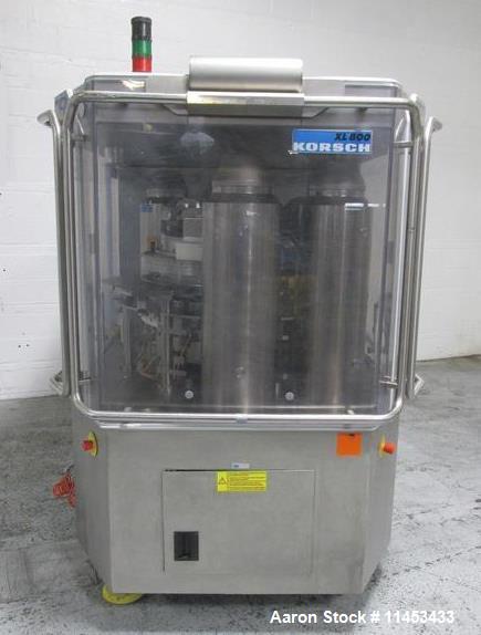 Korsch #XL-800, rotary tablet press, 87 station, 2002 - Image 1