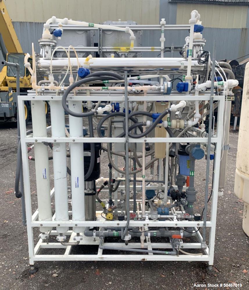 Ionics Life Sciences RO system, 4" diameter x 48" long, 3 HP Grundfos pump - Image 2