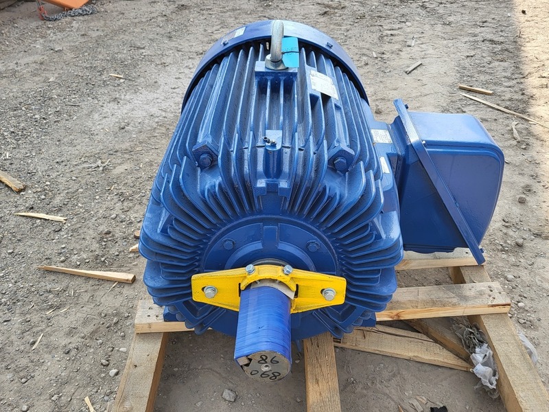 150 HP 1185 RPM Teco Westinghouse, Frame 447T, Marine duty, 575 Volts, new surplus - Image 5