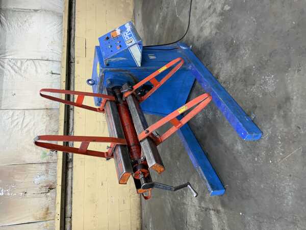 4000 lb. Press Room Equipment #PR-364000DC, motorized coil reel, 36" width, 15"-20" ID, 60" outside - Image 8