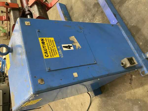 4000 lb. Press Room Equipment #PR-364000DC, motorized coil reel, 36" width, 15"-20" ID, 60" outside - Image 10
