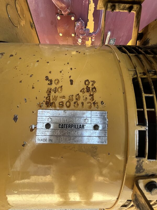 65 KW Caterpillar #3304DIT, diesel generator set, 277/480 Volts, 3-phase, 2000 - Image 7