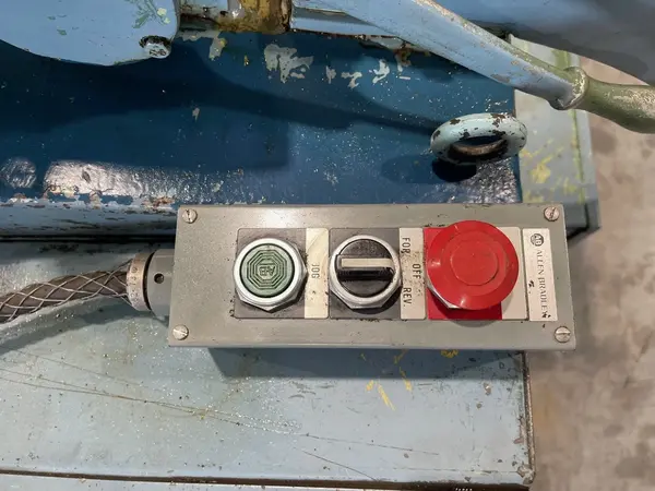 36" x .11" Egan PressPartner #S20-836, press feed straightener, 2.5" roll diameter, entry guide, pinch rolls - Image 10