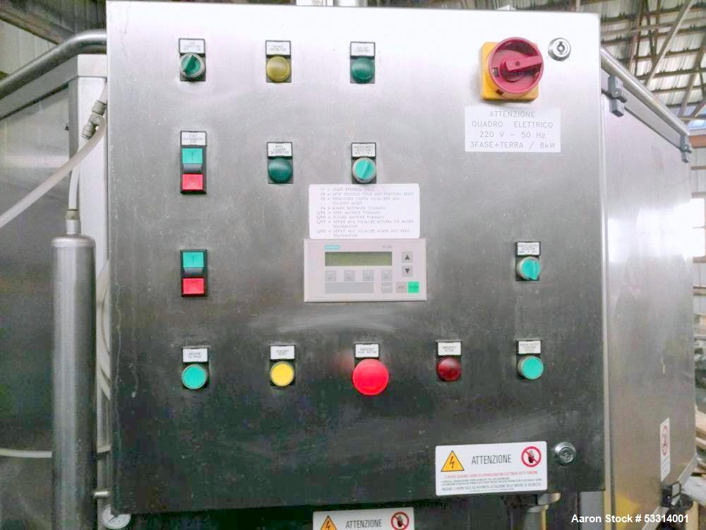 Comat #M22TR, Mozzarella Molding Machine, 4400-5500 lbs/hr., w/(2) 8 oz & (2) 16 oz Molding, 6' H x 10' width - Image 7