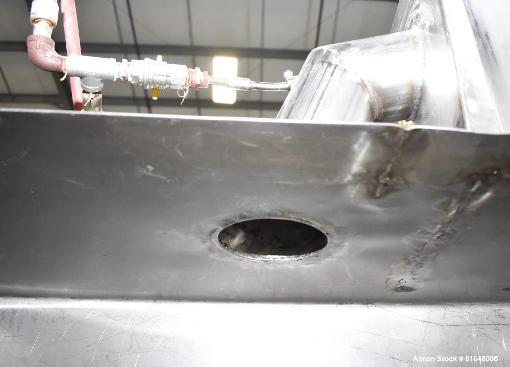 Custom Dry Ingredient Spreader w/Spray Nozzles, 35.5" wide Spreader, 36" width x 84" L Wire Mesh Belt, 230 V - Image 9