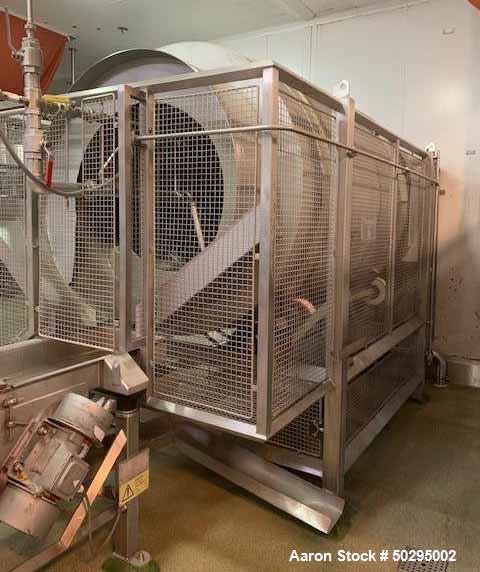 Dodman Ltd. #DST-010, Rotary Drum Vegetable Blancher, 7' 5" width x 18' 5" L x 9' 1" H Pump & Manifold, 59" - Image 2