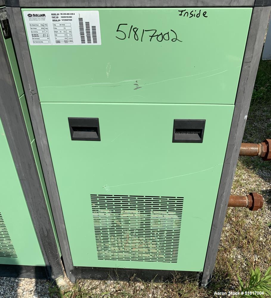 250 scfm, 230 psig, Sullair #RC-250-460-3-60-A, Refrigerated Air Compressed Dryer, R135A Refrigerant, 150 F - Image 8