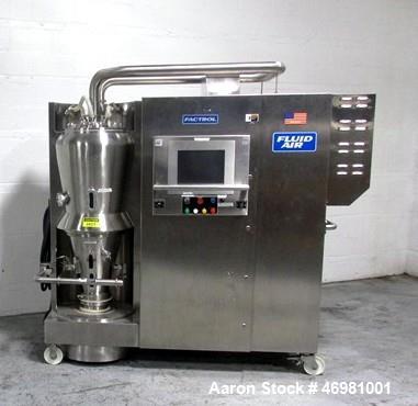 Fluid Air #0020, Fluid Bed Dryer Granulator, Stainless Steel, 12 kW Heater, 575 V, 1999 - Image 2