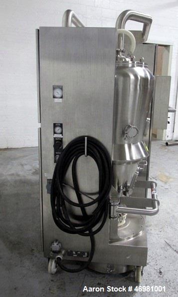 Fluid Air #0020, Fluid Bed Dryer Granulator, Stainless Steel, 12 kW Heater, 575 V, 1999 - Image 5