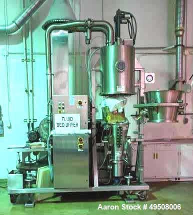 Glatt #GPCG-5, Fluid Bed Dryer, 22 liter capacity, 7" & 9" Wurster inserts - Image 1