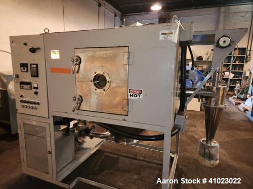 Pentronix #370, Spray Dryer, 47.5" diameter x 27.5" straight side x 26" cone Interior, 12" bottom discharge - Image 2